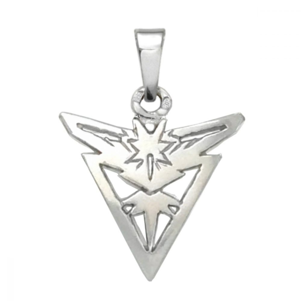 Pokemon pendant Instinct – Yellow team – sterling silver - 1